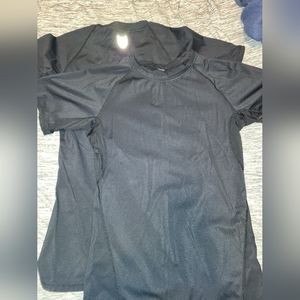 2 Gaidama, rashguard, Short sleeve black, small